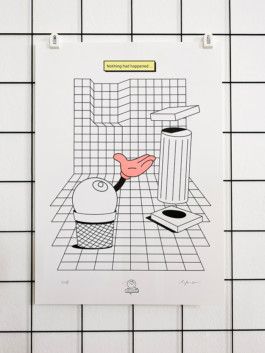 Risografie, Art, grafik, illustration, risography, artprint, artist, Miriam, Ganser