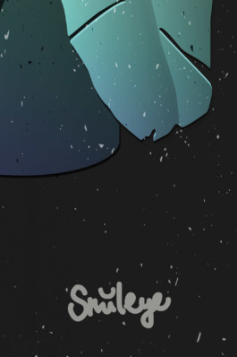 Artprint, limited, smiley, plant, palm, grid, gradient