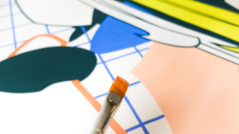 painting sportive summer resort collection