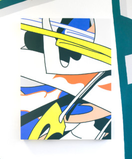 Painting, Acrylic, Augmented Reality, Art, Kunstwerk, Künstlerin, Miriam Ganser, Artivive, Z Common Ground, München