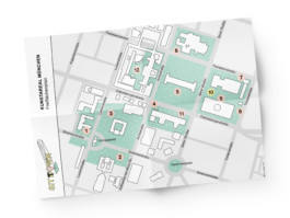 SitDown, Map, Kunstaktion, Pinakothek, Kunstareal, Münchner, Forum, grafik, art, event, Freifläche, Museen, Kunsthäuser