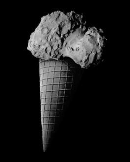 meme, zeit, online, tschuri, rosetta looking at things, net-art, internet, art, digital, komet, icecream, miriam, ganser 