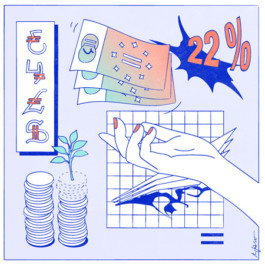 editorial illustration for Lush Germany 