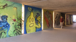 Loomits Graffitigalerie am Friedensengel, München