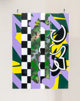 Tutti Graffutti Artwork Typo Checkerboard