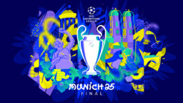 Artwork UEFA Champions League Final Munich 2025